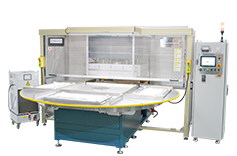 大版面轉(zhuǎn)盤式汽車通風(fēng)座椅焊接機(jī)